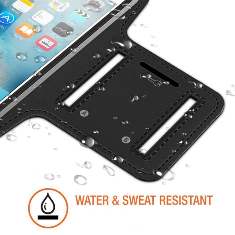 Étui de brassard de support de téléphone étanche pour téléphone de 4,7 à 5,4 pouces Étui de brassard de support de téléphone étanche pour téléphone de 4,7 à 5,4 pouces